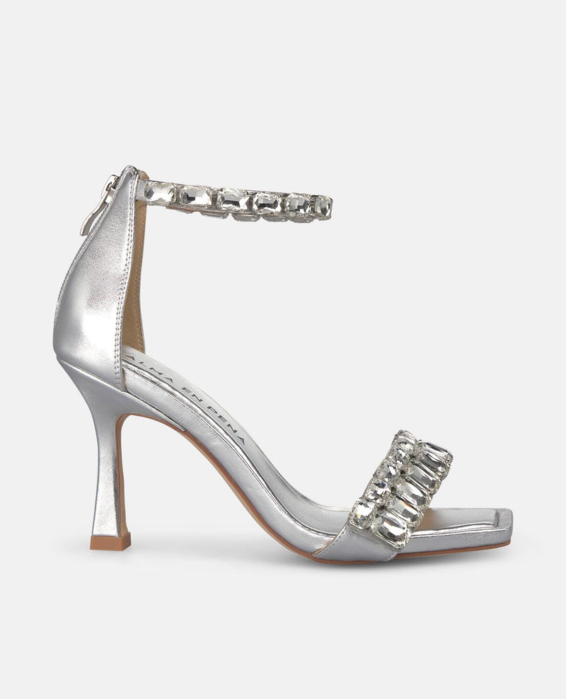 JEWEL HEEL SANDAL
