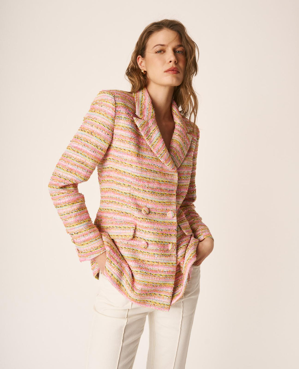 BLAZER DE RAYAS