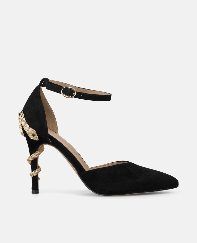 ZAPATO CON SERPIENTE TACÓN