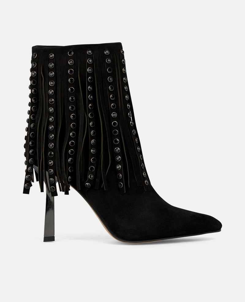 HIGH-TOP BOOTS WITH FRINGE