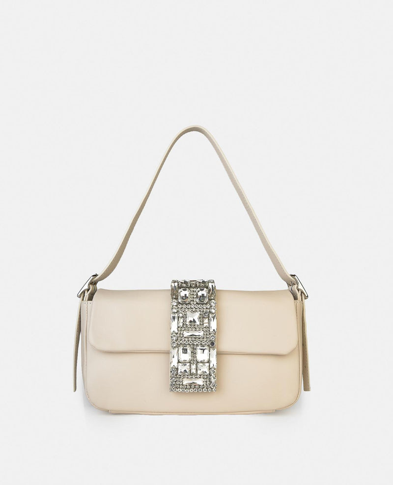 RING BAG WITH RHINESTONES