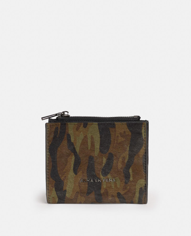 SQUARE ZIPPER WALLET