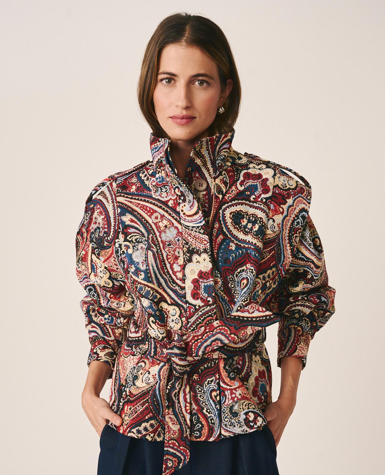 CHAQUETA PAISLEY