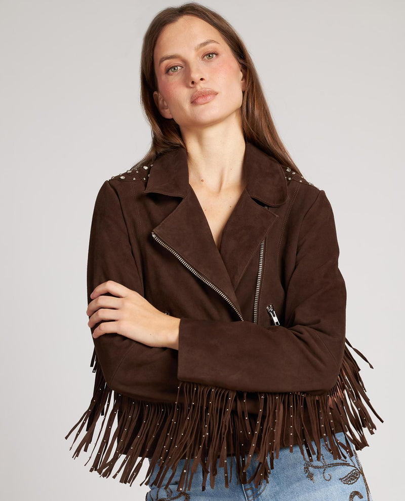 CAZADORA ANTE FLECOS