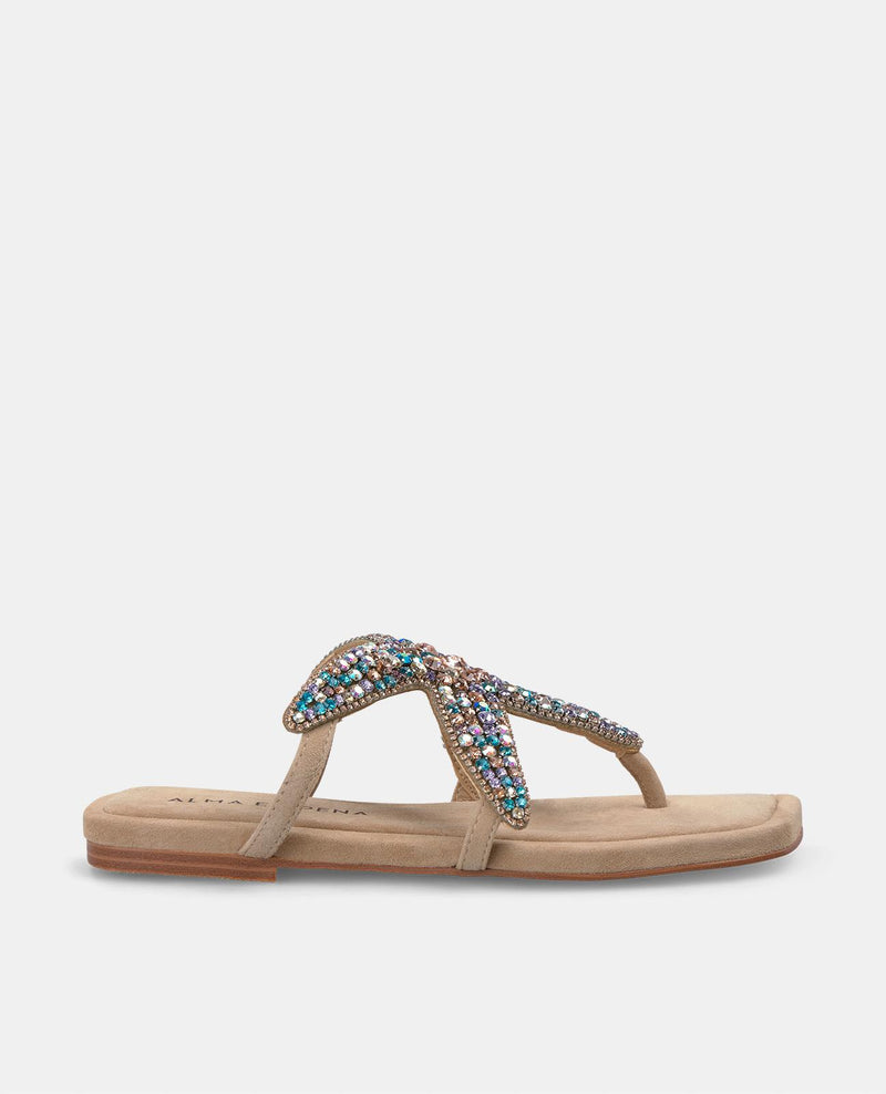 SANDALIA PLANA ESTRELLA