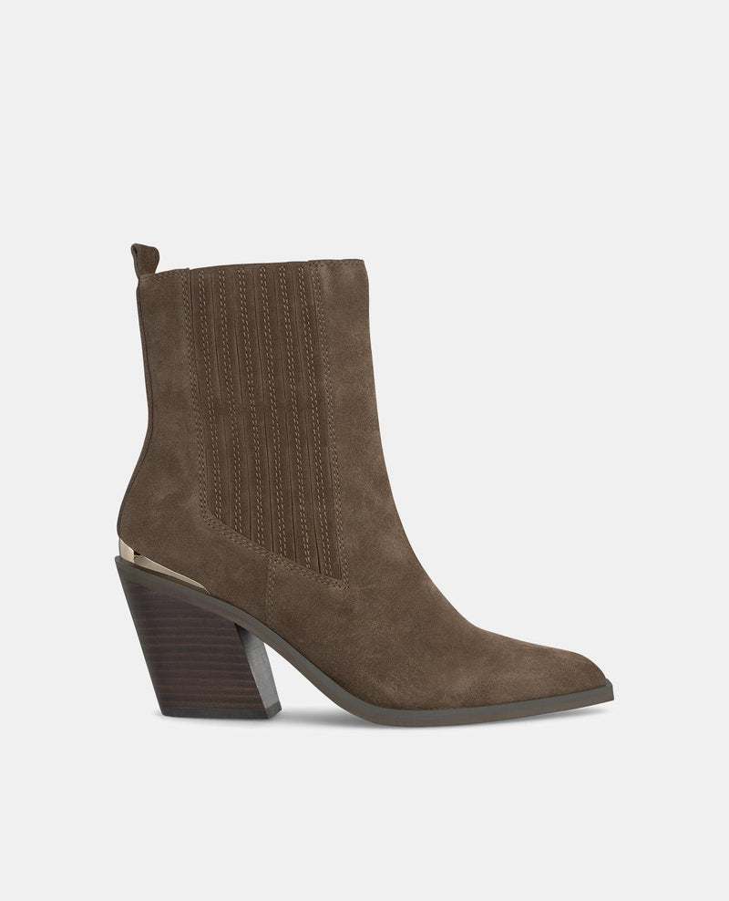 BOTTE DE CHEVILLE AVEC TALON ÉLASTIQUE