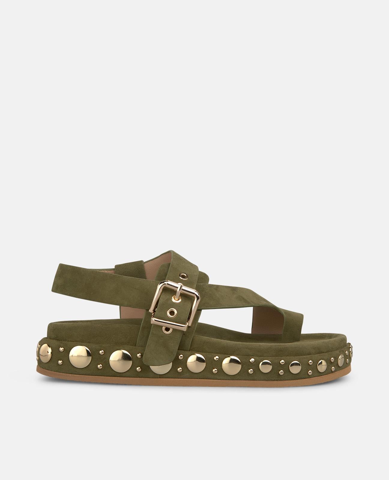 SANDALIA PLATAFORMA TACHAS MULTICOLOR