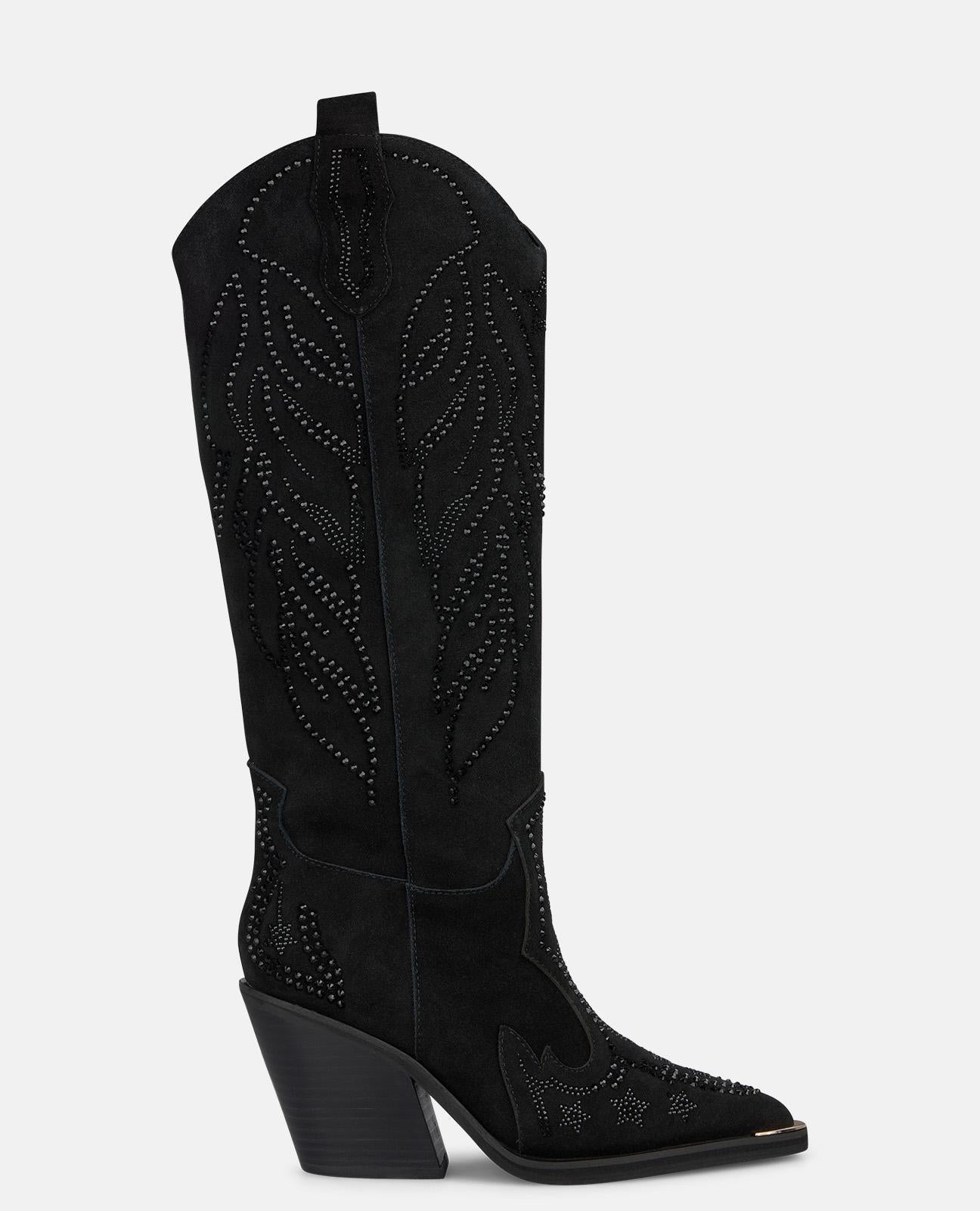 BOTA COWBOY DE ANTE CON PEDRERÍA