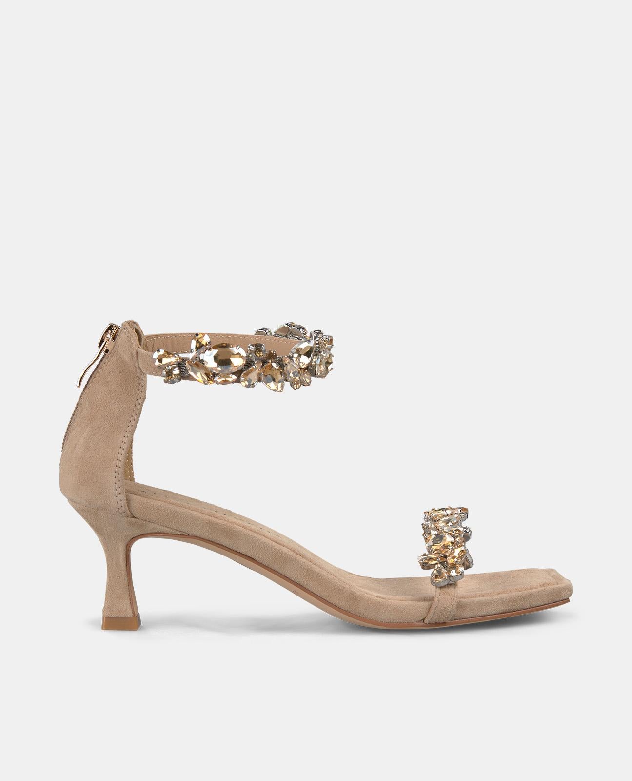 SANDALE À MINI TALON