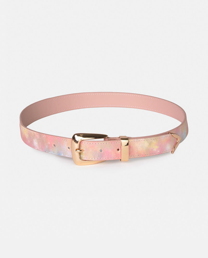 BELT WITH METAL BUCKLE