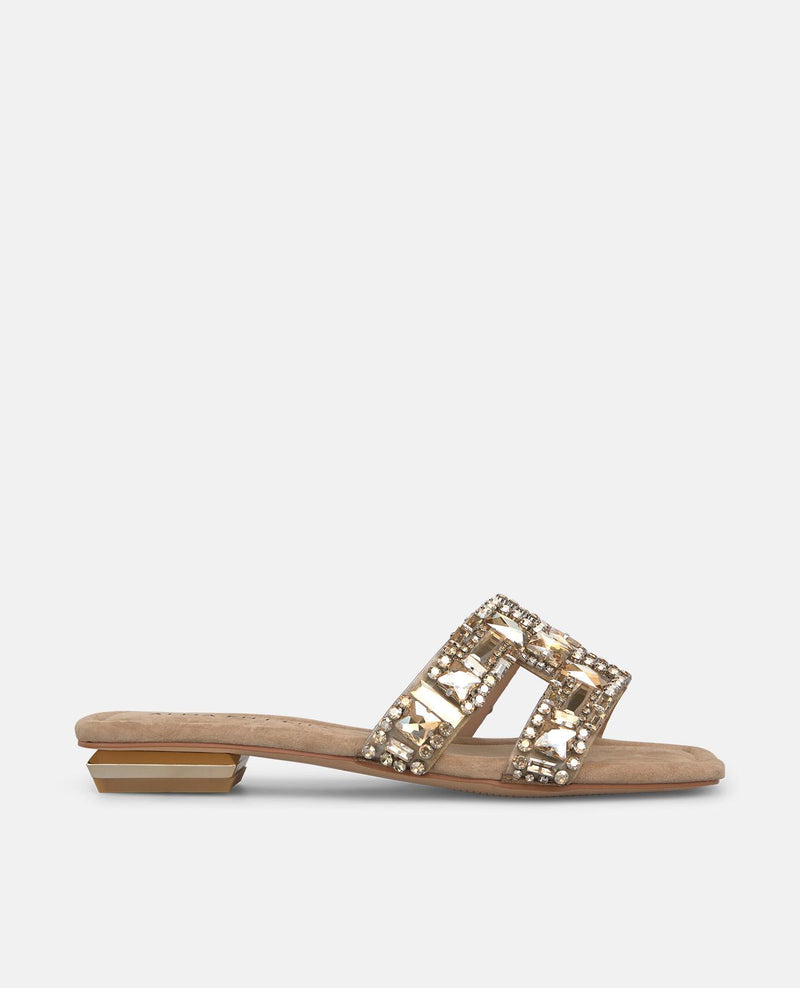 SANDALIA PLANA TIRA EN H