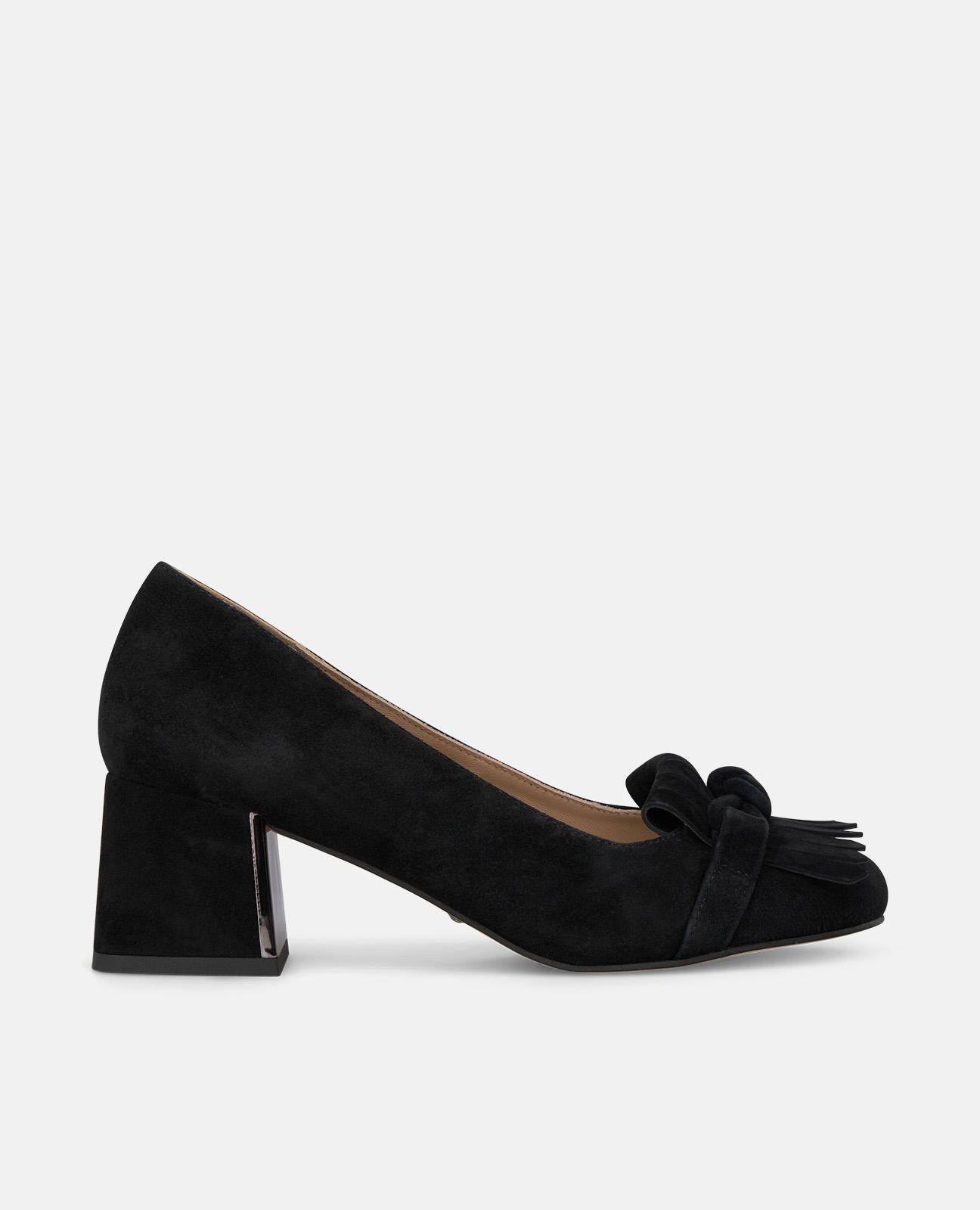 ZAPATO DE ANTE CON FLECOS