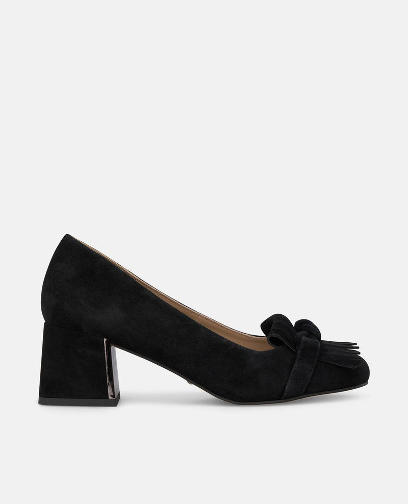 ZAPATO DE ANTE CON FLECOS