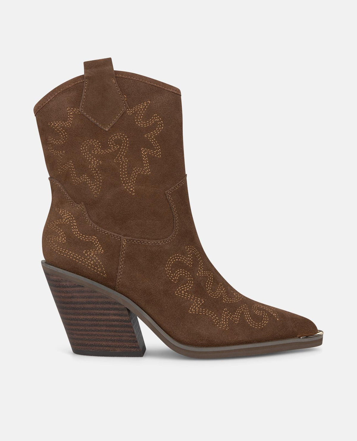 SUEDE COWBOY BOOTS