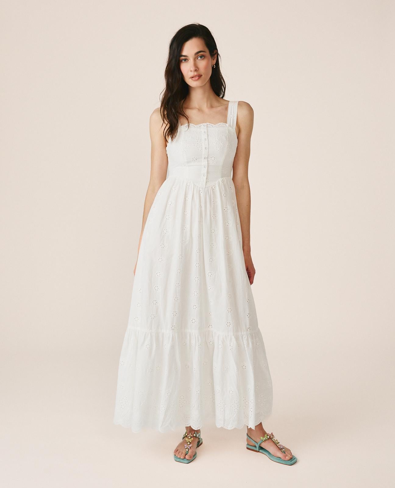VESTIDO BORDADO INGLÉS