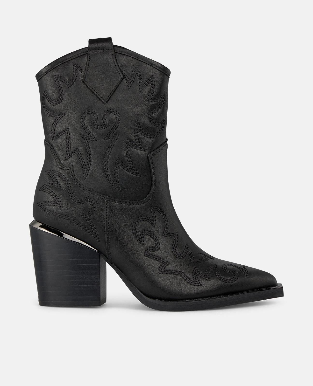 BOTTE À TALON BRODÉE