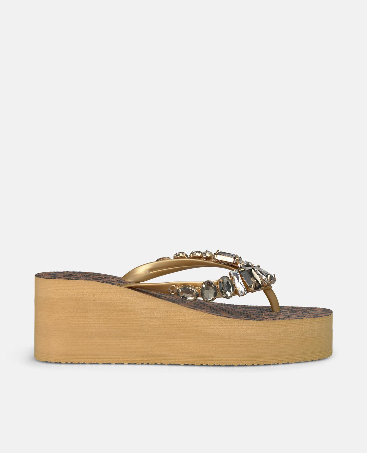 FLIP FLOP WITH JEWEL DETAILS