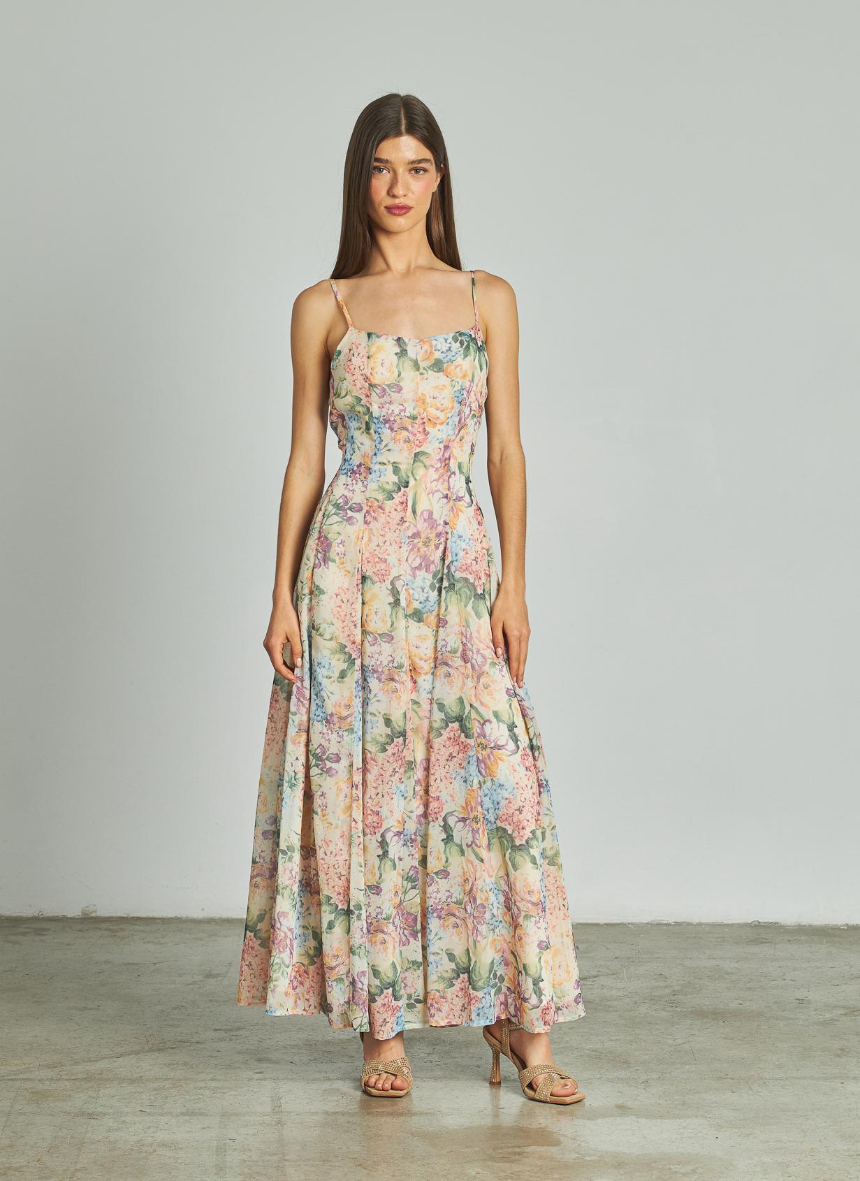 MIDI STRAPS DRESS