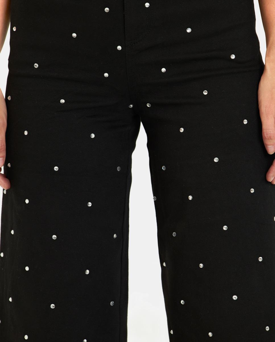 LONG JEANS WITH GLITTER