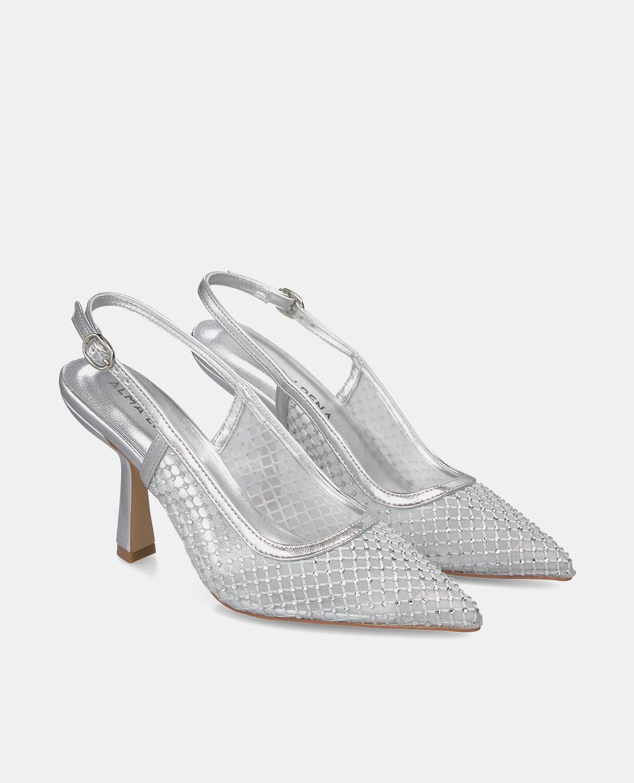 MESH HEELED SHOE