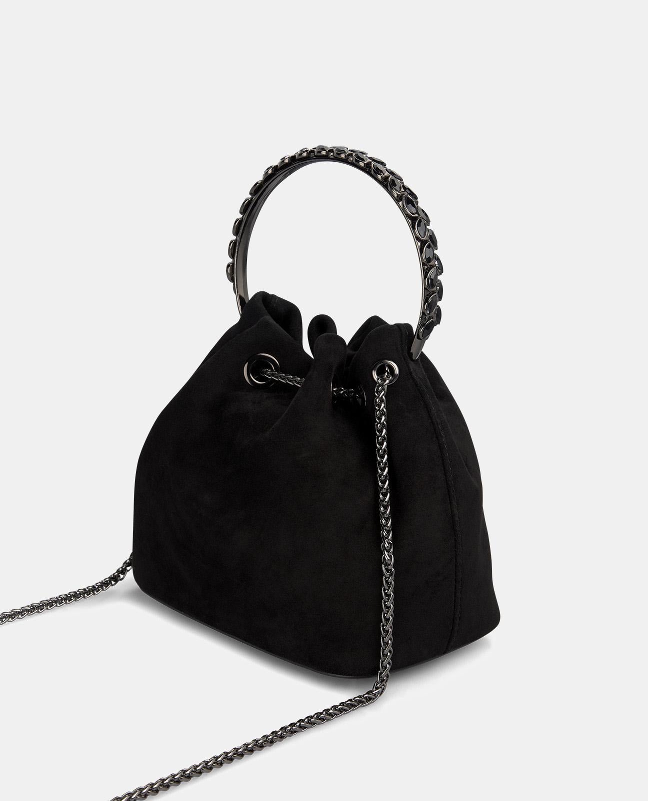 BOWLER BAG WITH PENDANT DETAIL