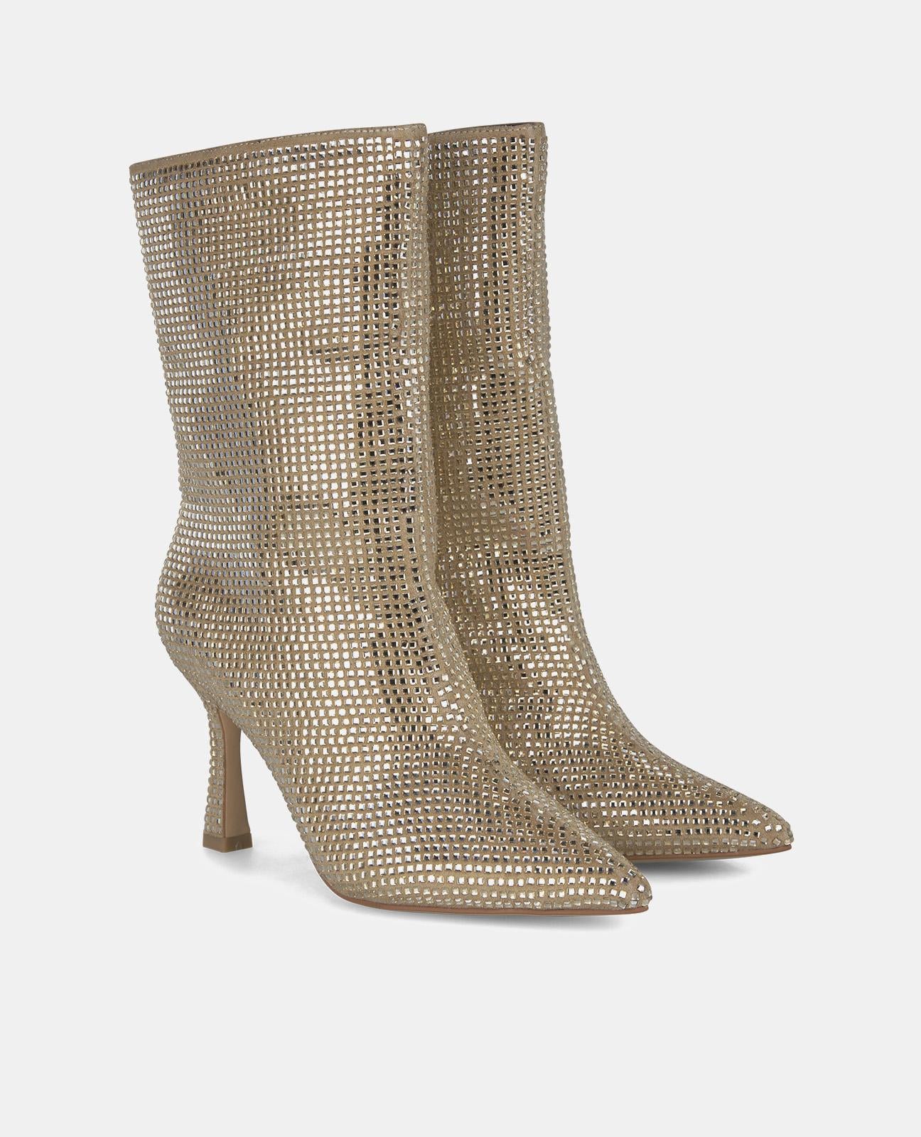 ANKLE BOOT SHARP TOE GLITTER