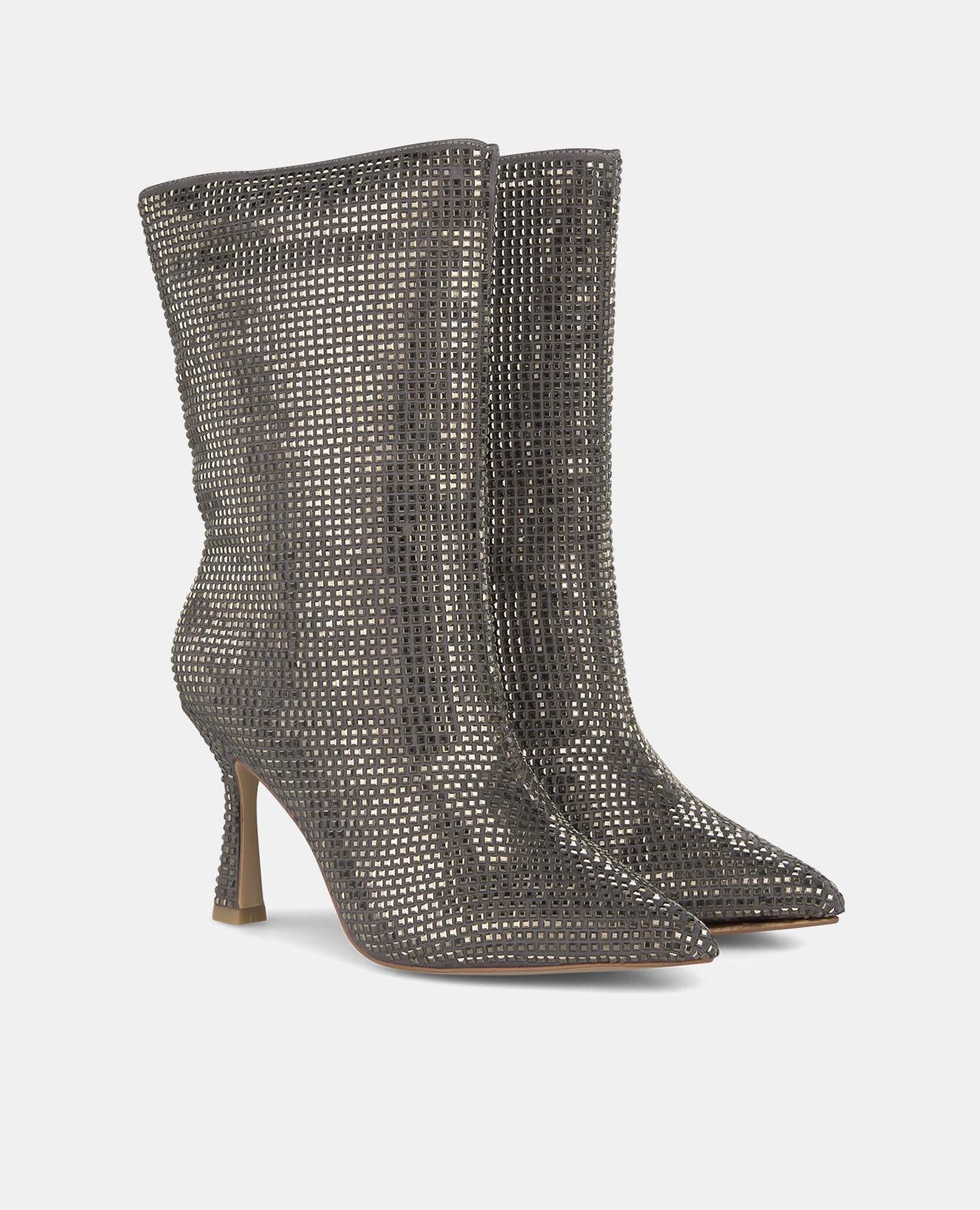 ANKLE BOOT SHARP TOE GLITTER