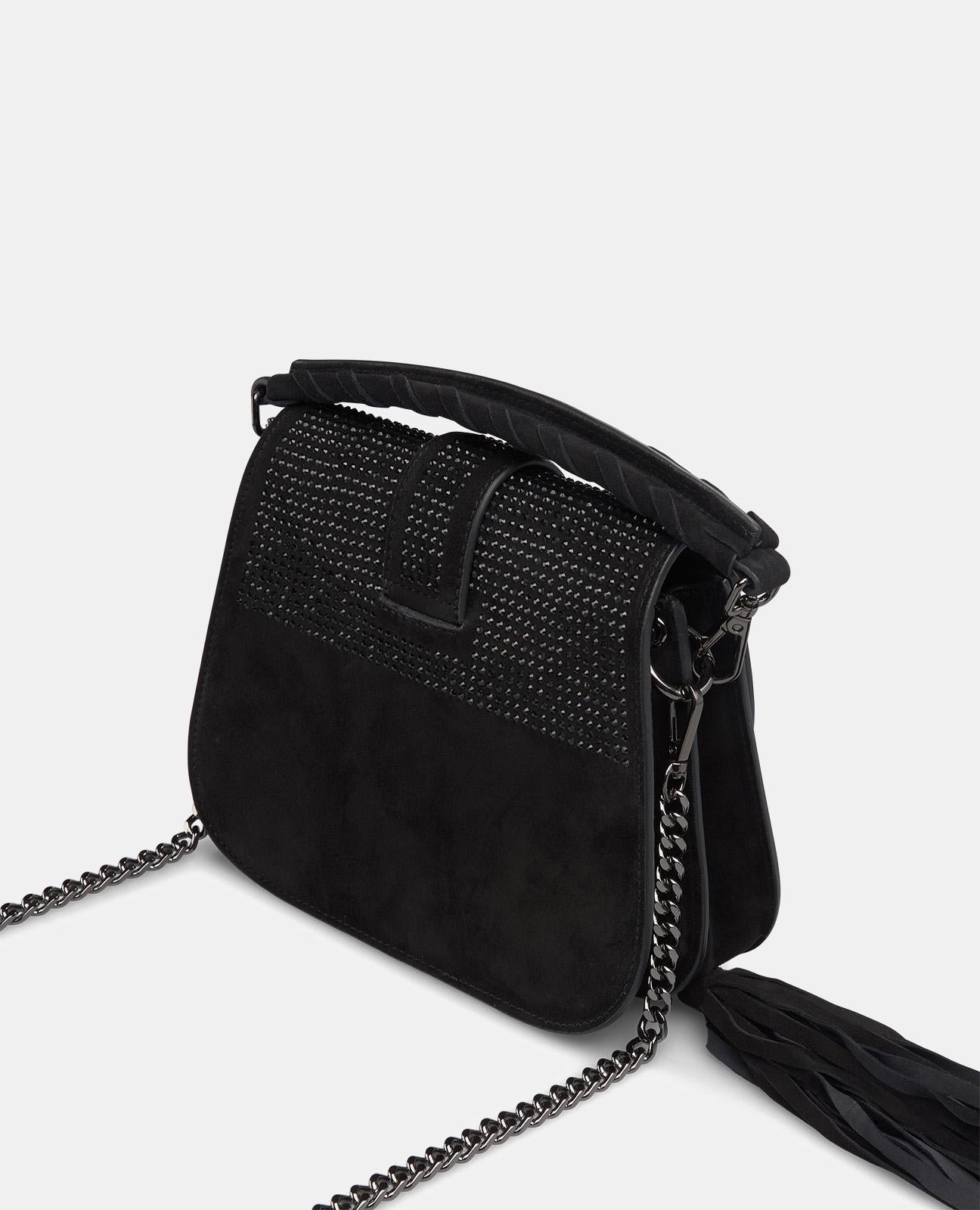 BOLSO MANO CUBIERTO DE BRILLOS