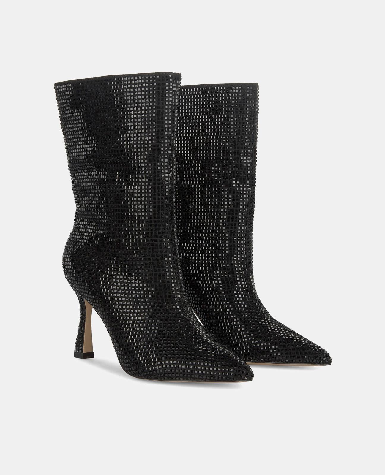 ANKLE BOOT SHARP TOE GLITTER