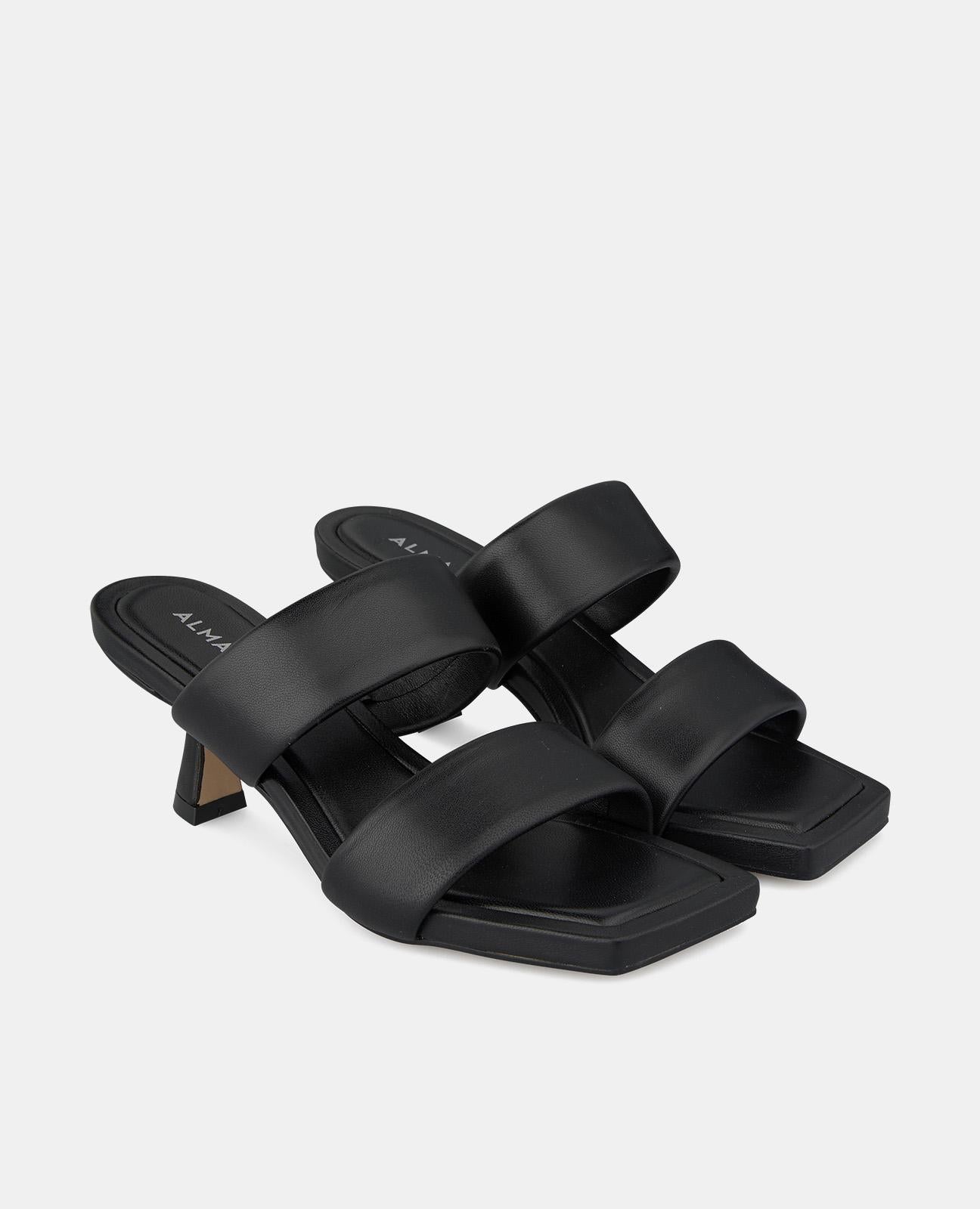 HEELED SANDAL WITH STRAPS