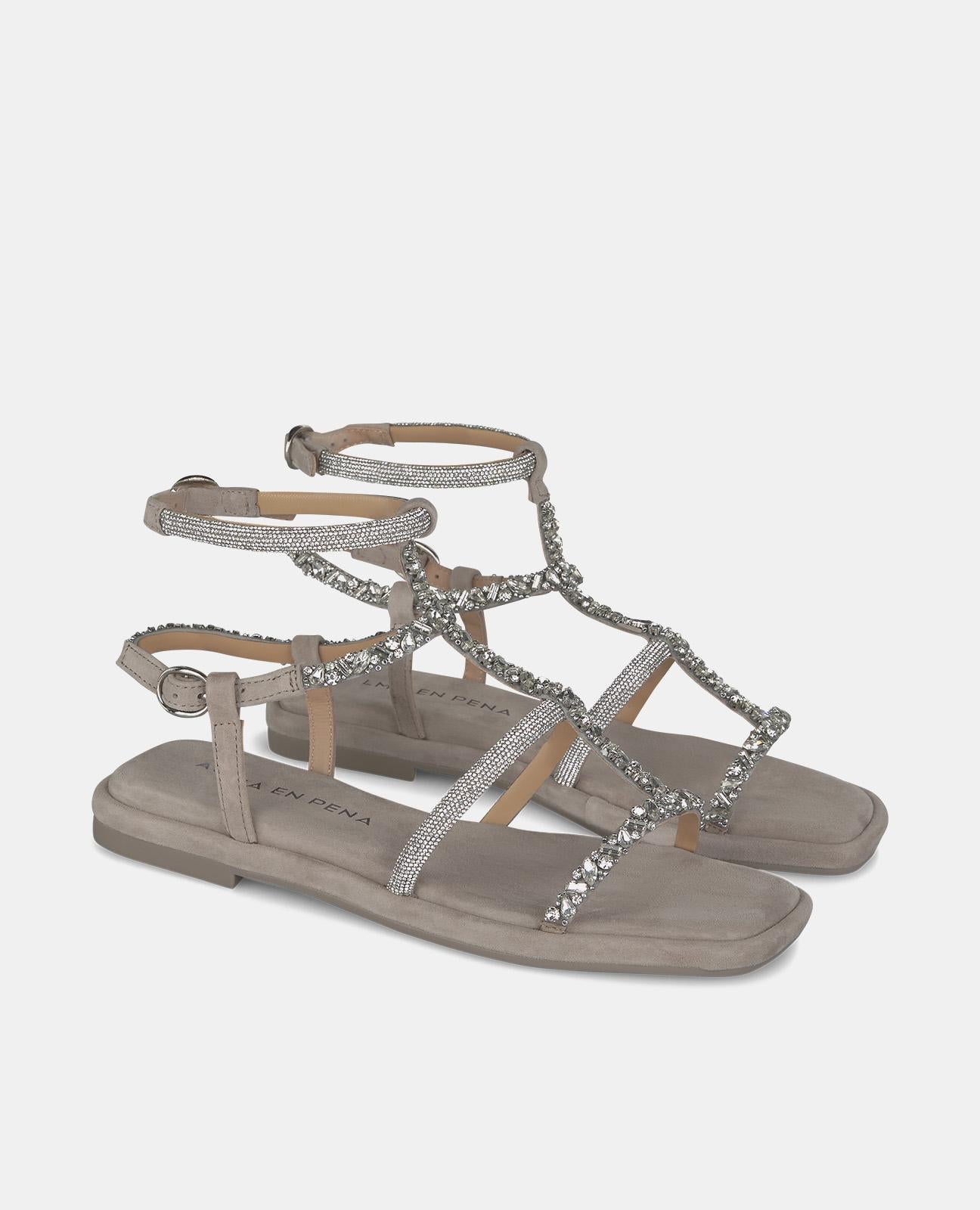 FLAT SANDAL DOUBLE BRACELET