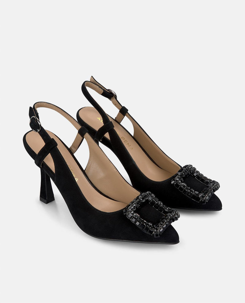 SAPATO DE SALTO ALTO BROGUE