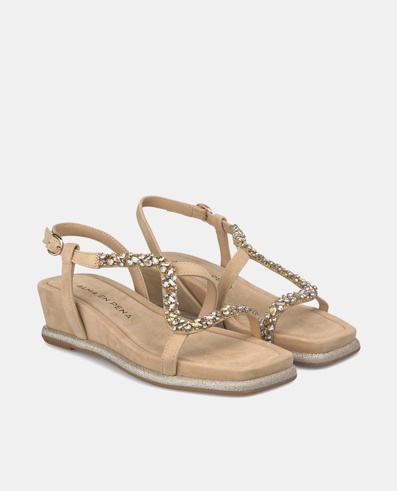 GLITTER MIDSOLE WEDGE