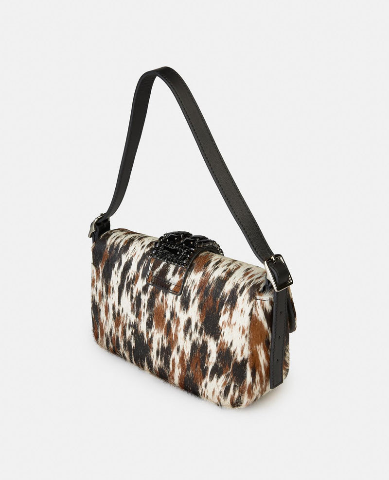 RING BAG WITH RHINESTONES