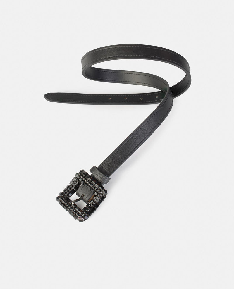 RHINESTONE BUCKLE BELT