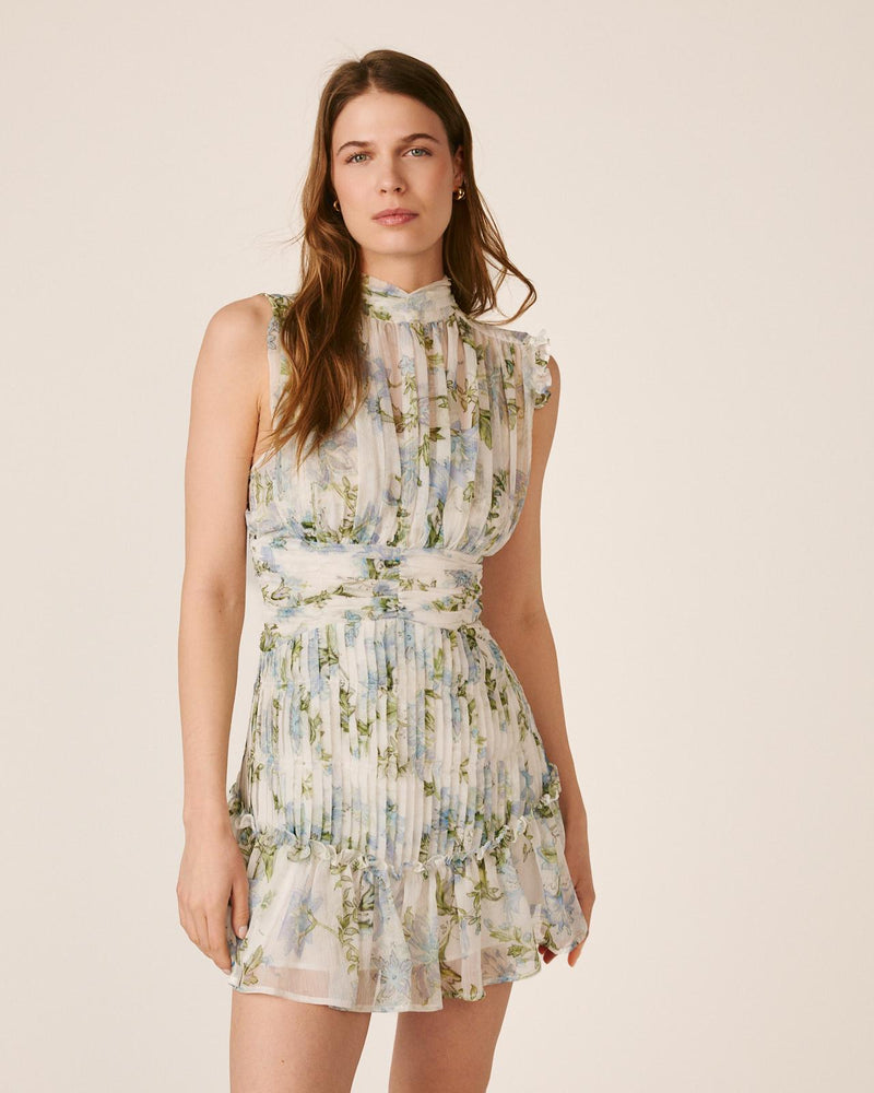 VESTIDO DE GOLA ALTA