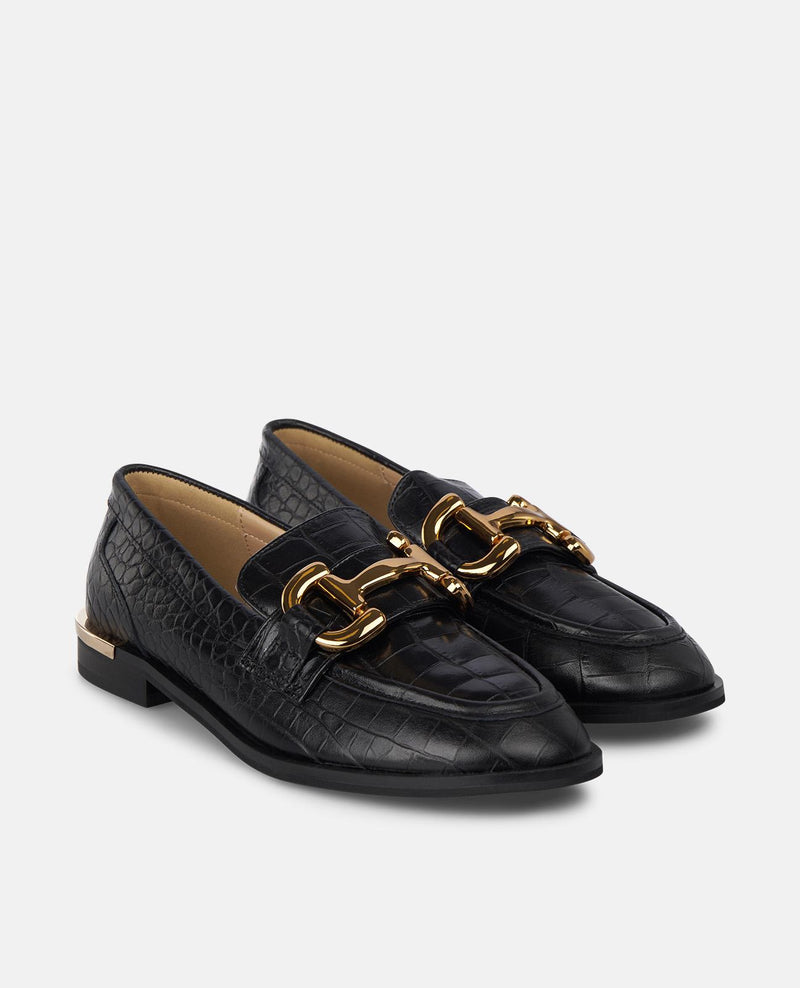 MOCASÍN ESTRIBO METALIZADO