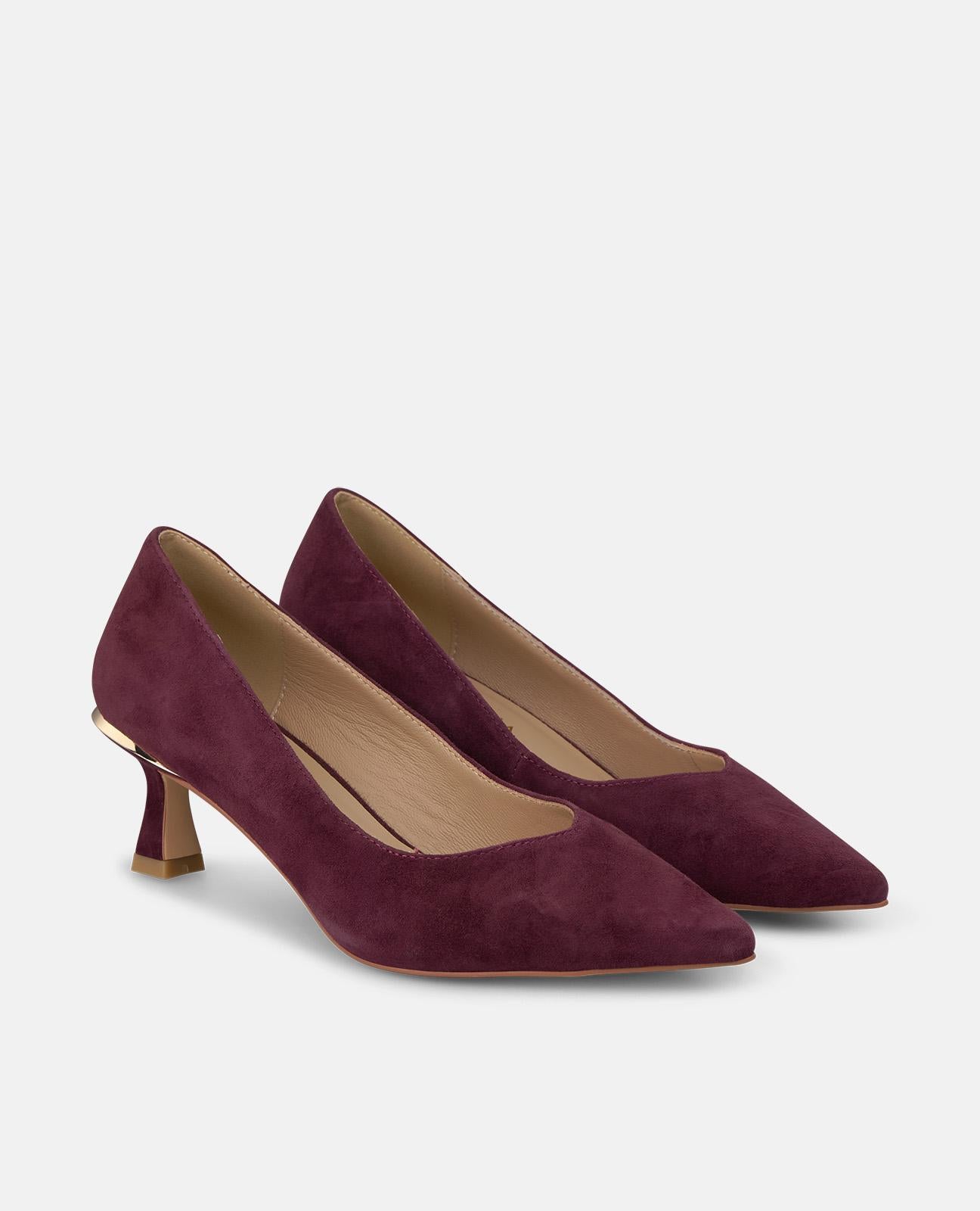 ZAPATO TACÓN CHUPETE DE NAPA