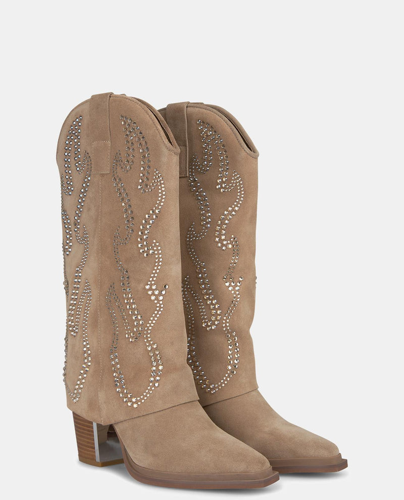 GAMASCHENSTIEFEL MIT GLITZER