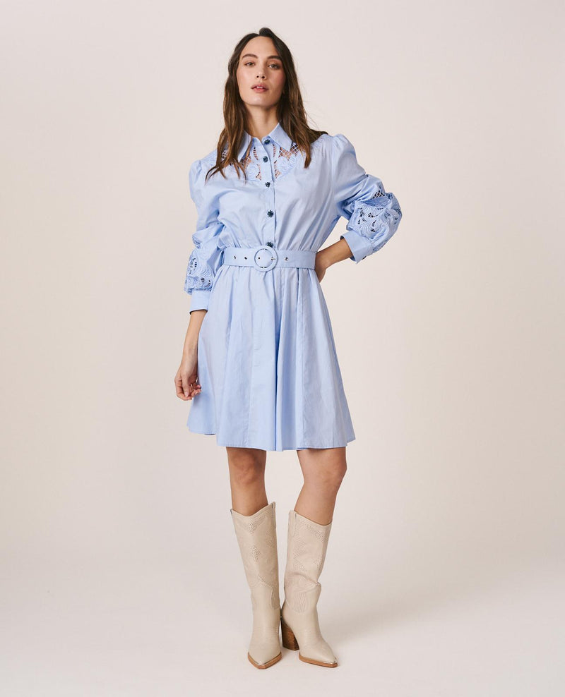 VESTIDO POPELÍN ALGODÓN