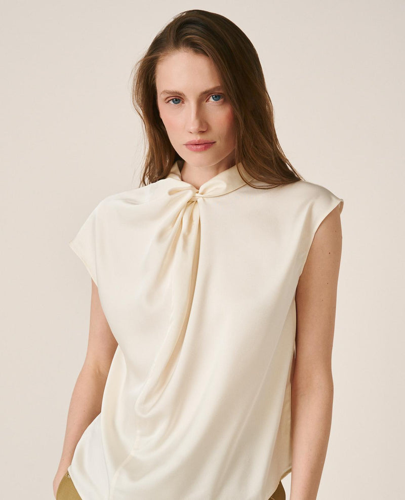 BLUSA LISA SATÉN