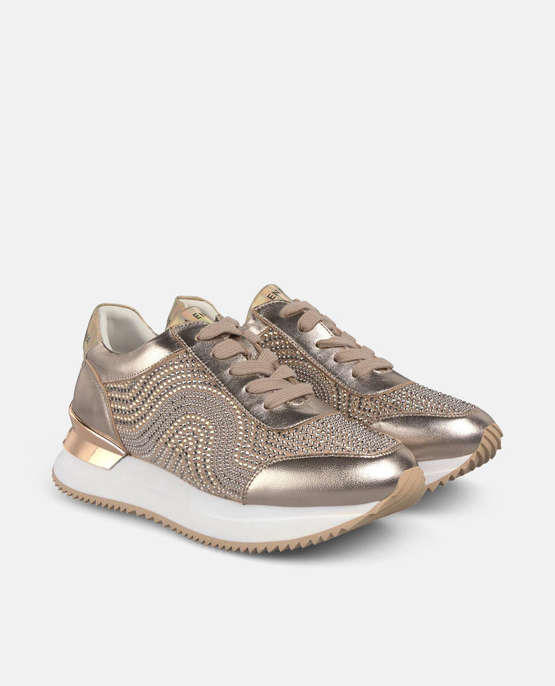 SNEAKER PRINTED WITH RHINESTONES