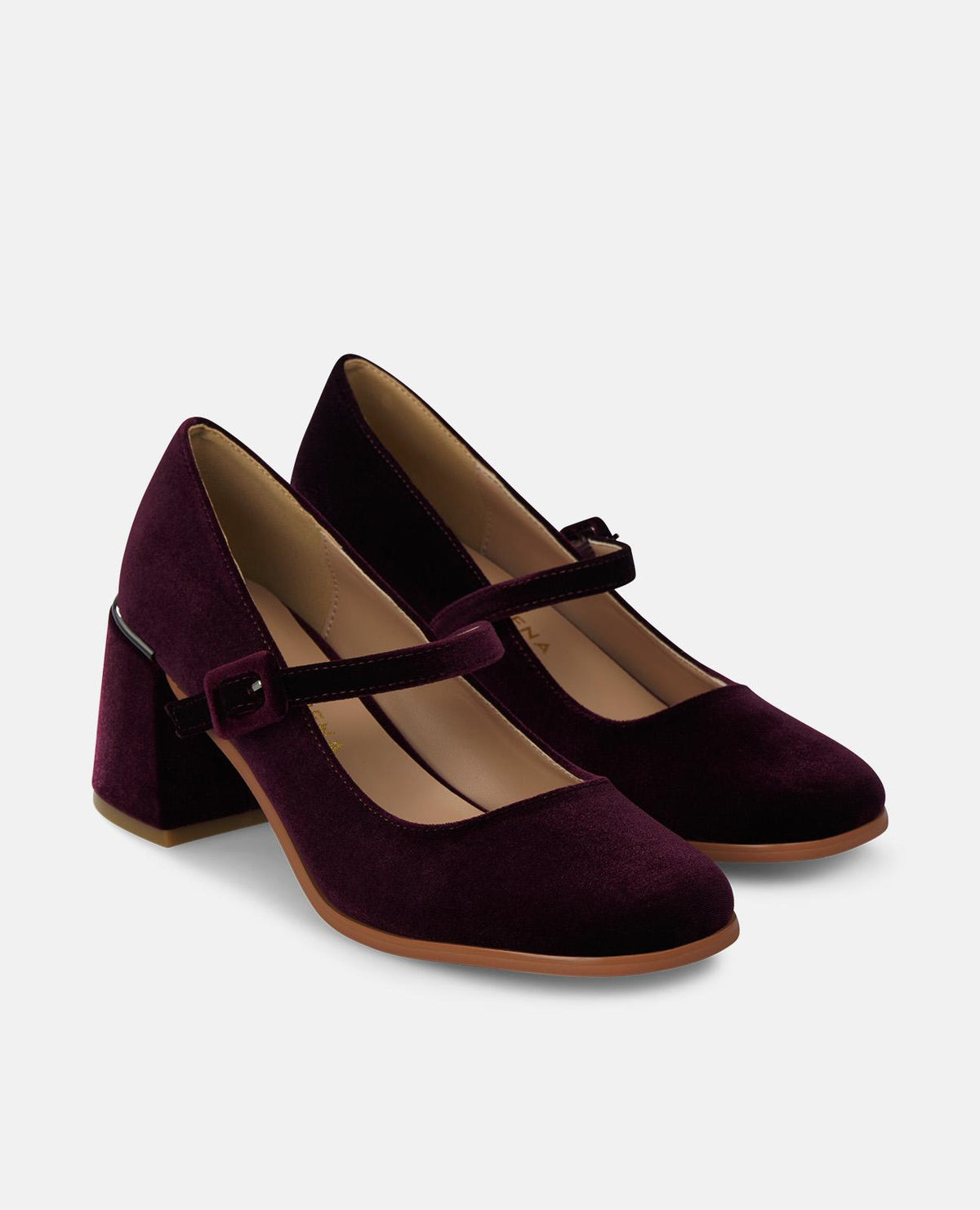 SCARPA CON TACCO MEDIO E LACCETTO