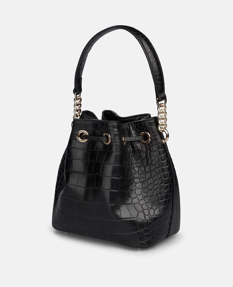 LEATHER BAG BOMBONERA