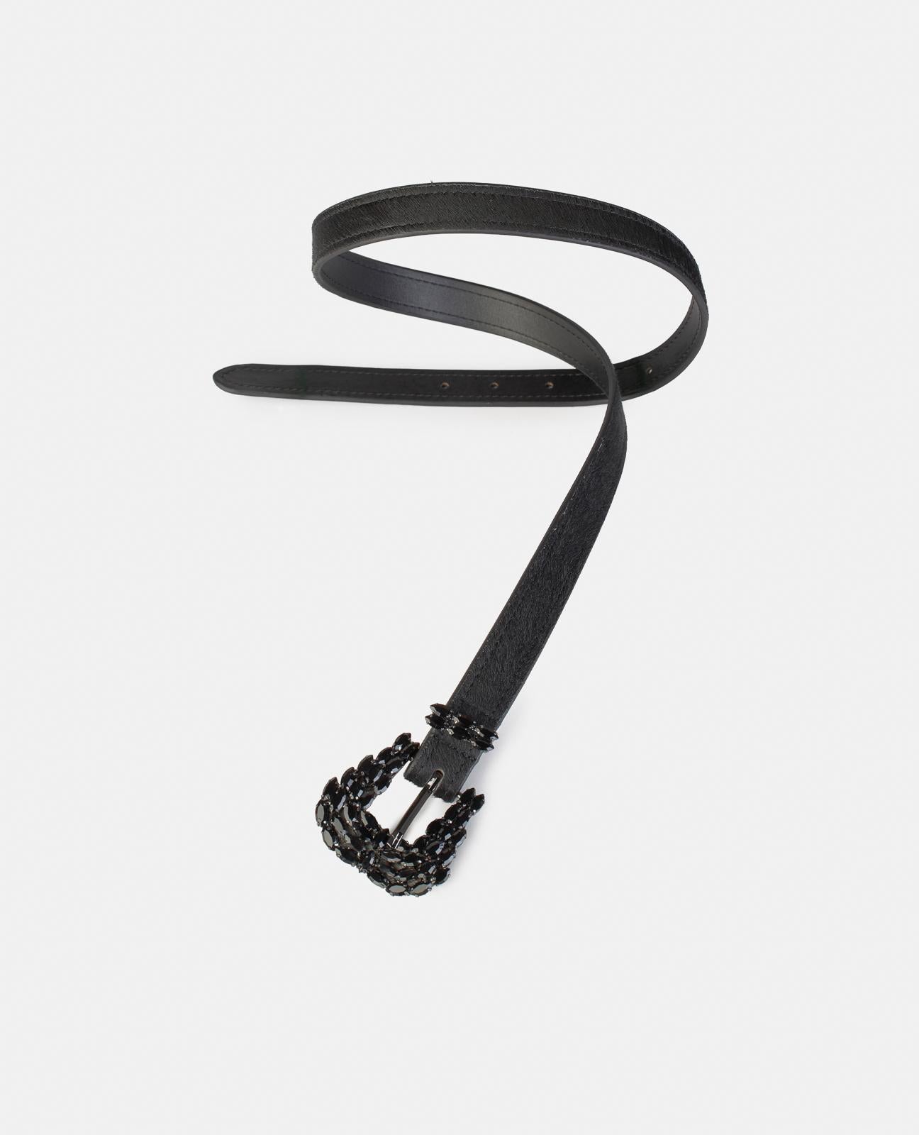 CINTURÓN ESTAMPADO HEBILLA JOYA