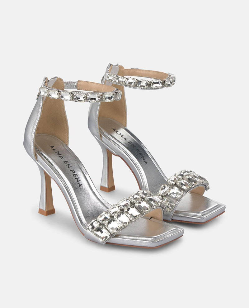 JEWEL HEEL SANDAL