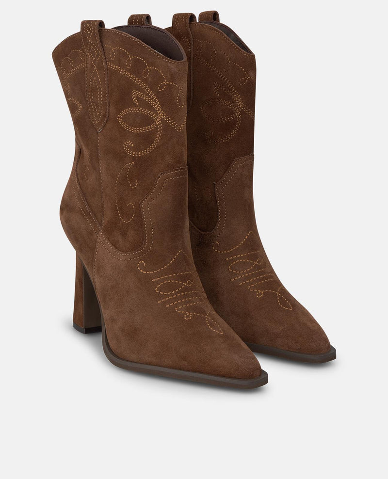 LEATHER COWBOY BOOTS