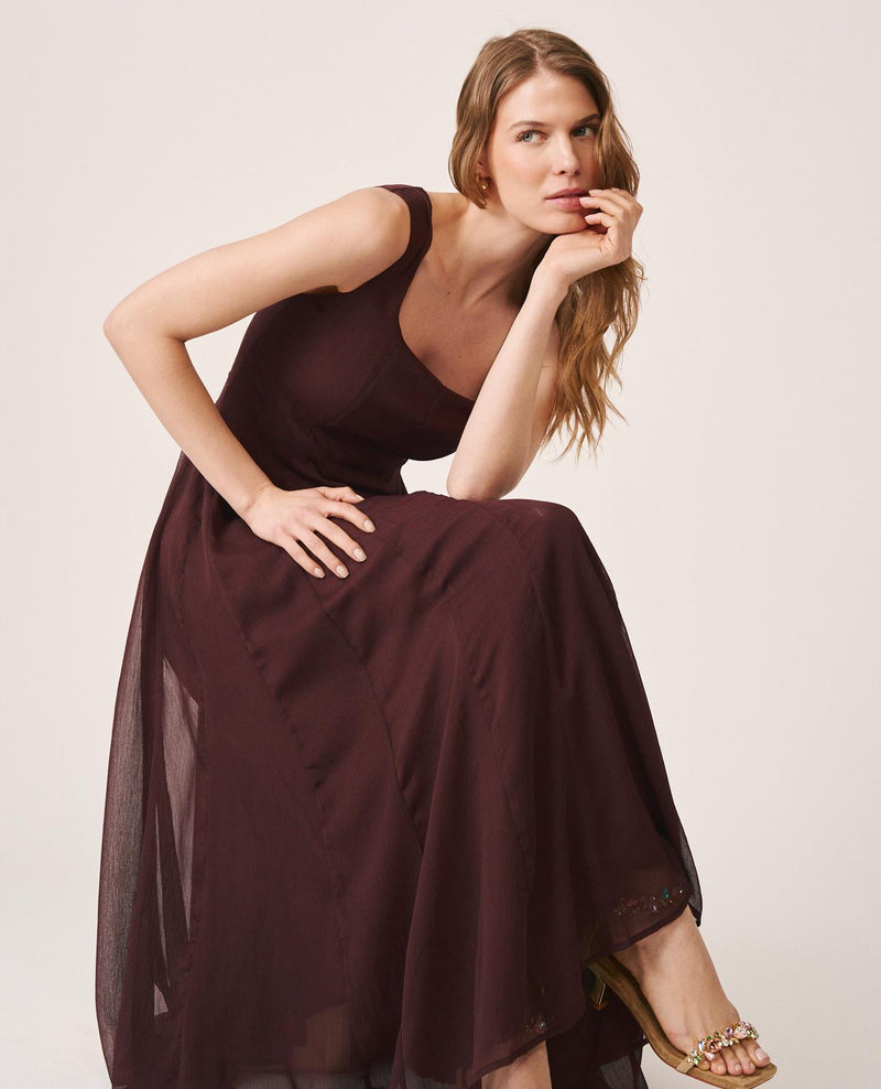 VESTIDO MIDI GASA