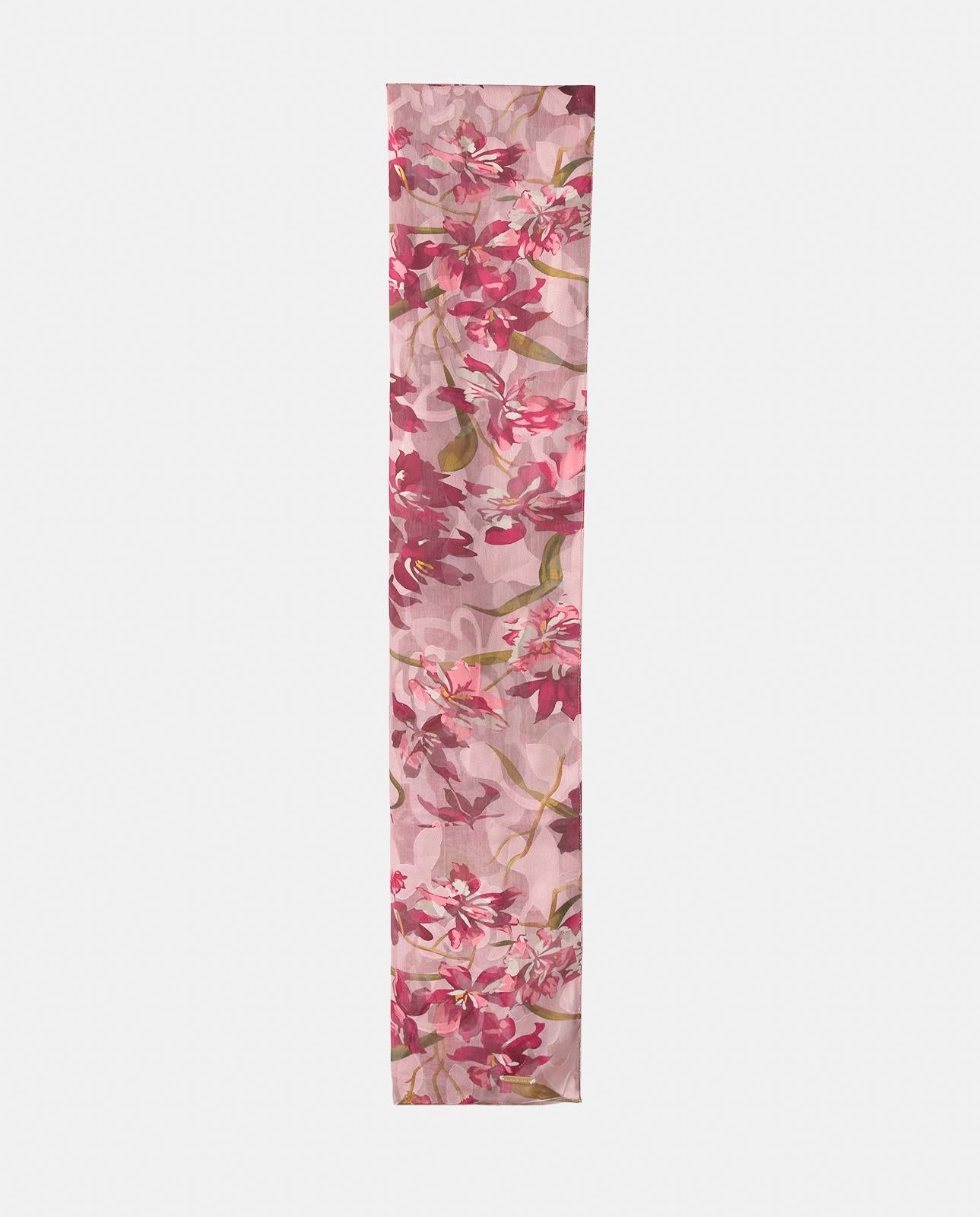 Lenço com padrão floral