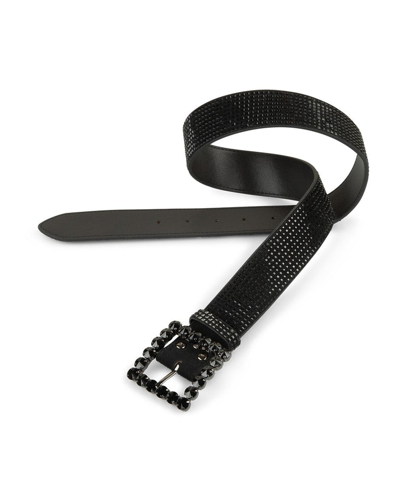 GÜRTEL MIT STRASSSTEINEN BESETZT